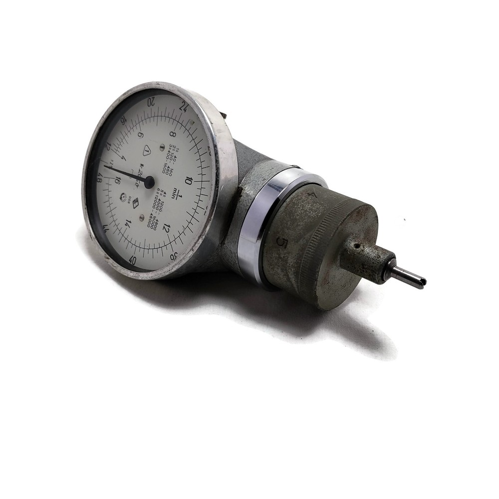 German Make Handheld Mechanical Tachometer. Made in Germany