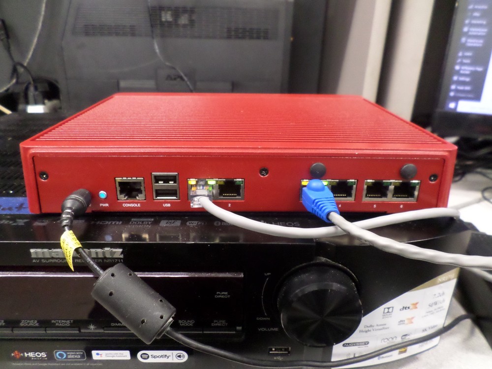 Kerio Control 2120A 6 port Managed Firewall Switch