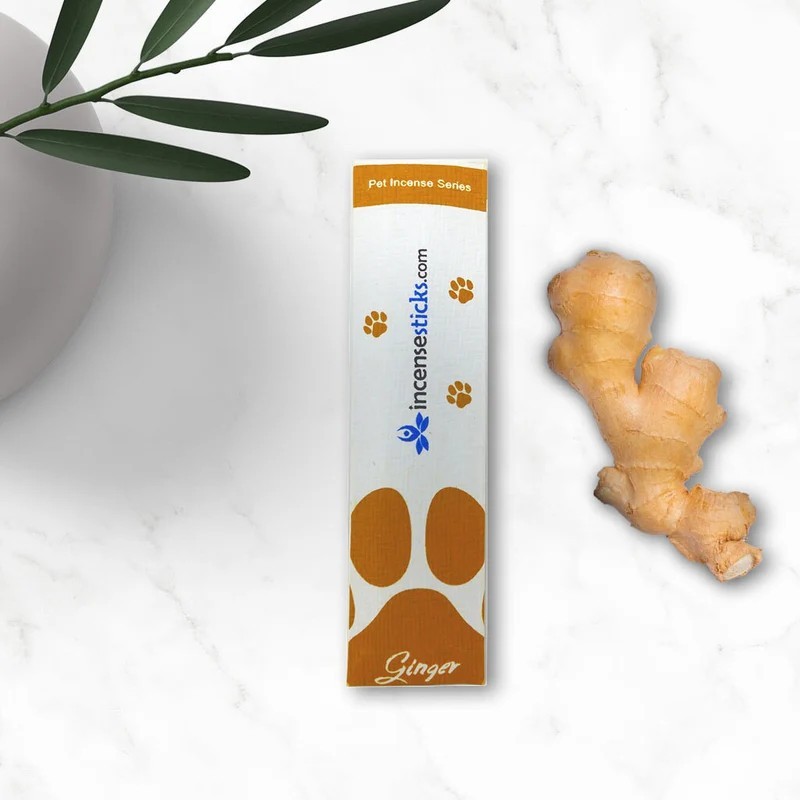 Pet Ginger Incense Sticks Pack: 5 Packs