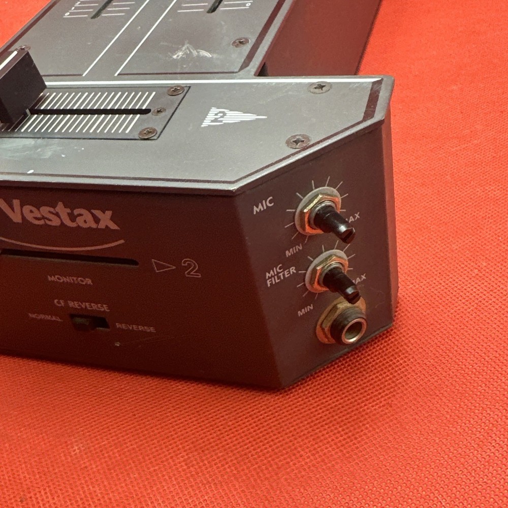 Vestax mixer PMC-06T missing Knobs / No Ac Adapter