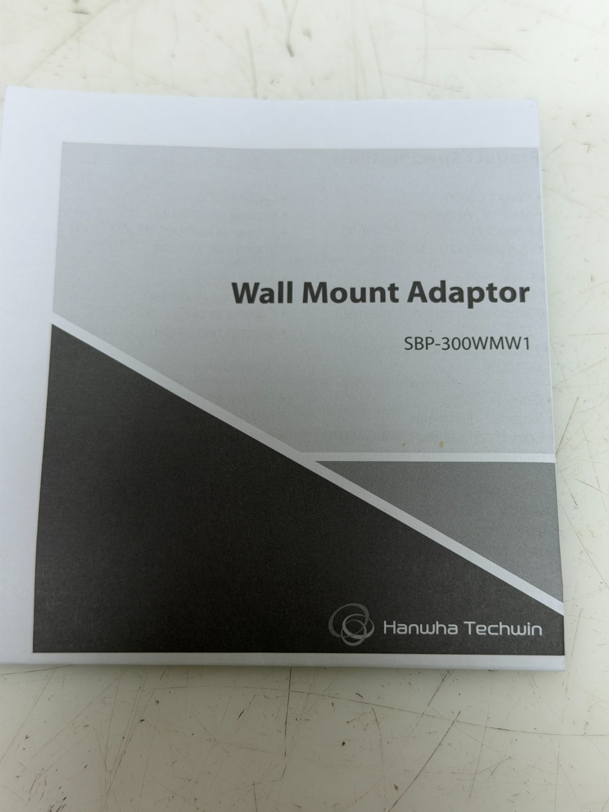 👀NEW HANWHA TECHWIN WHITE WALL MOUNT BRACKET FOR SMART DOME CAMERA SBP-300WMW1