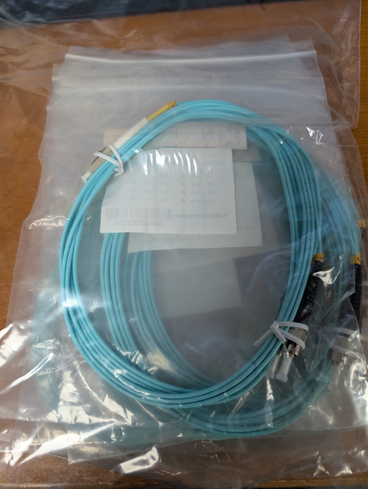 Lot or 3 3M ST-LC DX MM 0M3 Fiber Networx FP-LCST3MD5-003