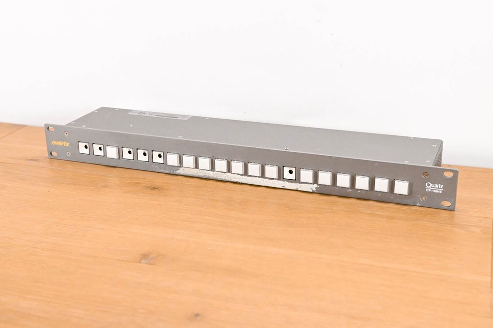 Evertz CP-1604E 20-Button Remote Panel CG01V8G