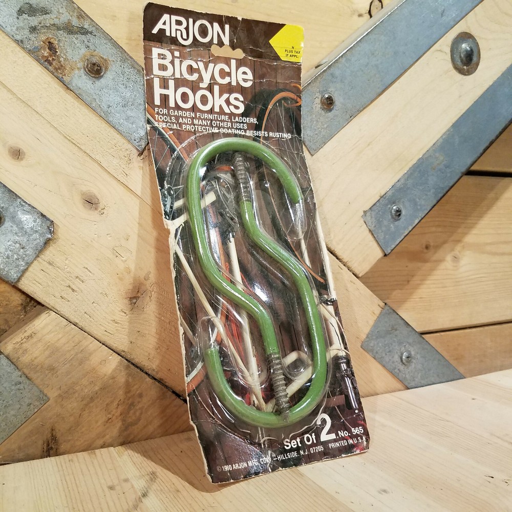 Bicycle Hooks Wall Ceiling Pair No. 565 Swanky Barn