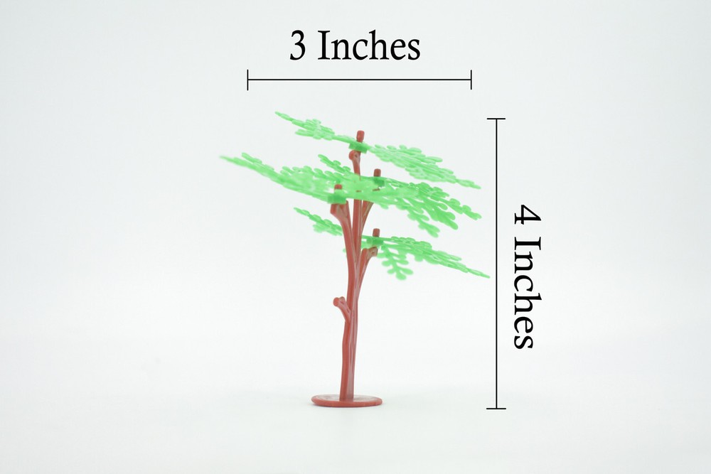 Tree Model 2 Pack, Educational Toy Realistic Model Figurine Replica 4" ABC09B263