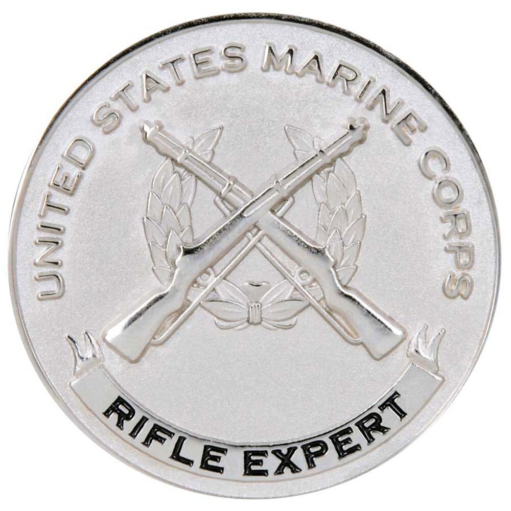 USMC Rifle Expert Challenge Coin