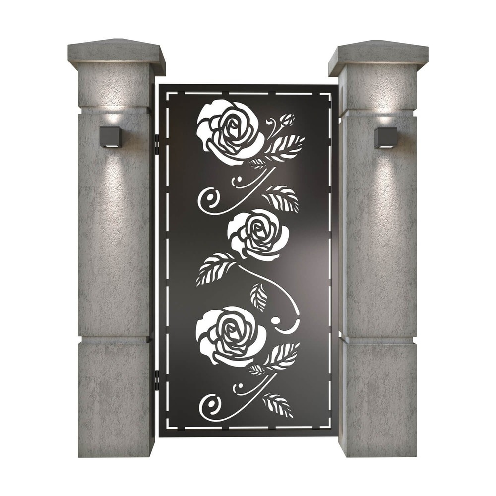 Gorgeous Custom Handcrafted Metal Entry Gate