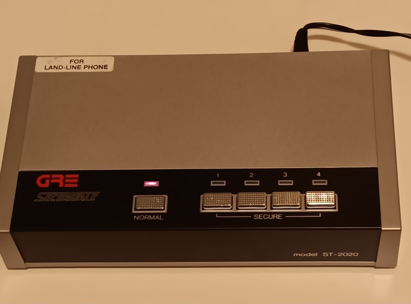 GRE America Secure Talk ST-2020 Speech Device (De-Scrambler) Rare Vintage - New?