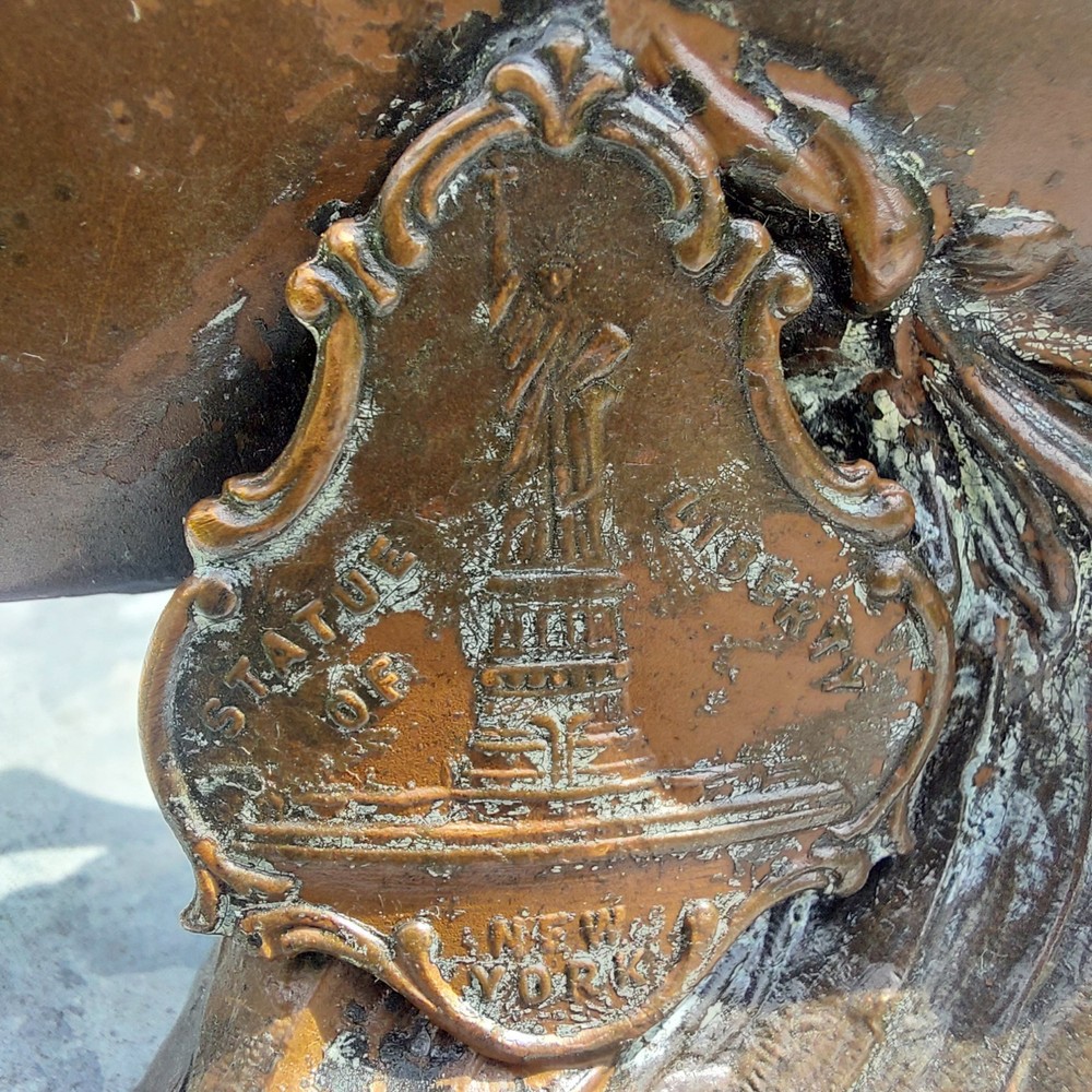 Bronze Canoe Shaped Sculpture