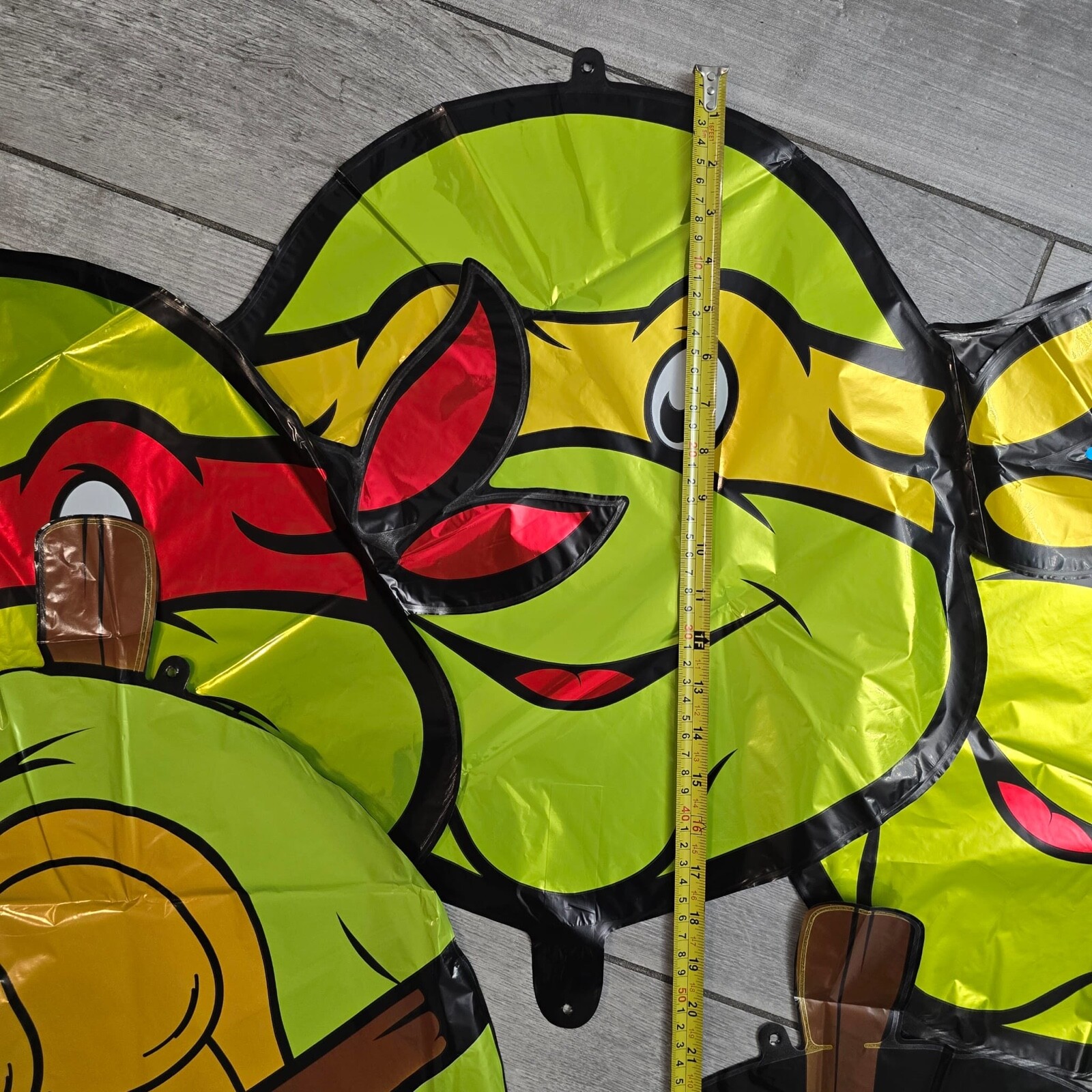 TEENAGE MUTANT NINJA TURTLES foil balloon birthday party supplies decoration