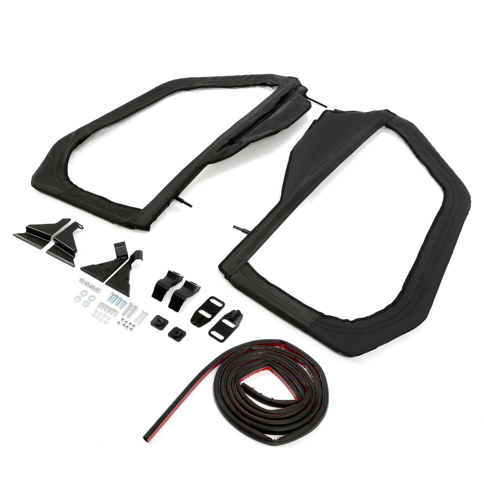 Durable Left+Right Door Kits Powder Coated For Polaris General Models Universal