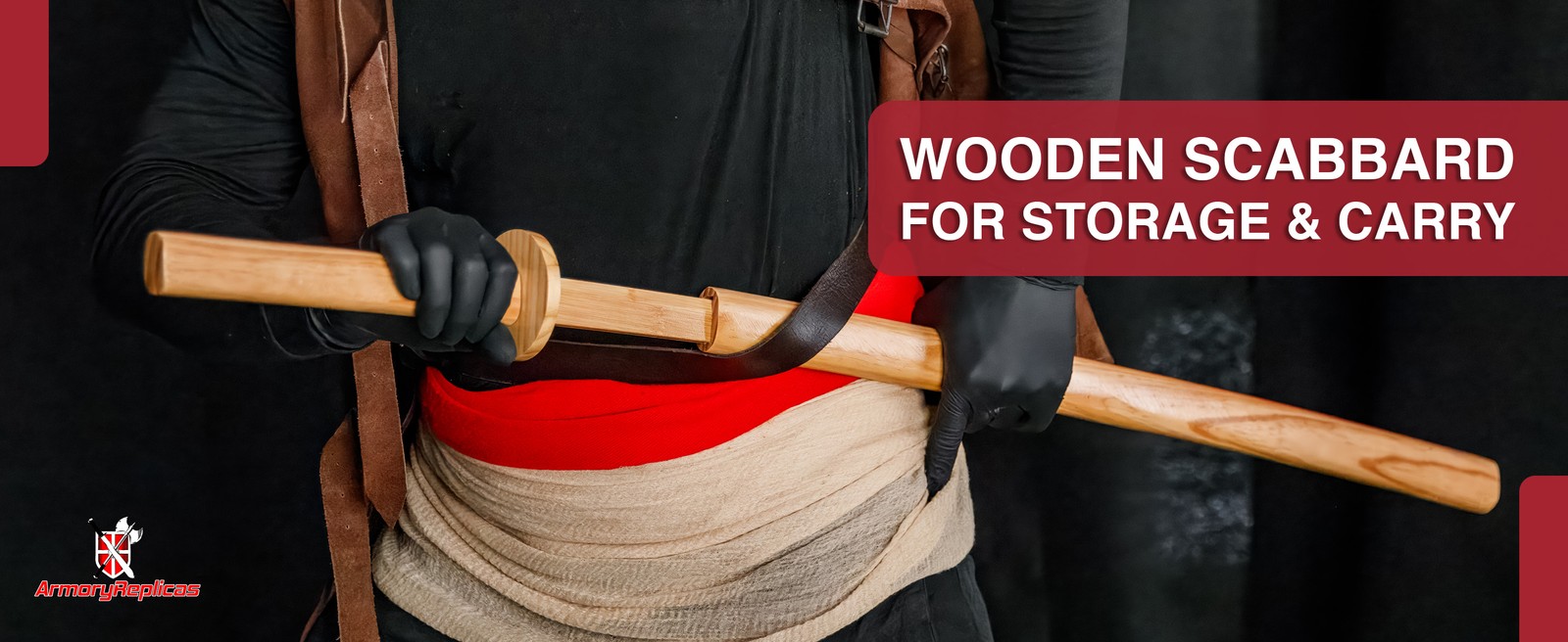 40" Wooden Practice Sword Bokken Katana - Martial Arts Kendo Training Prop