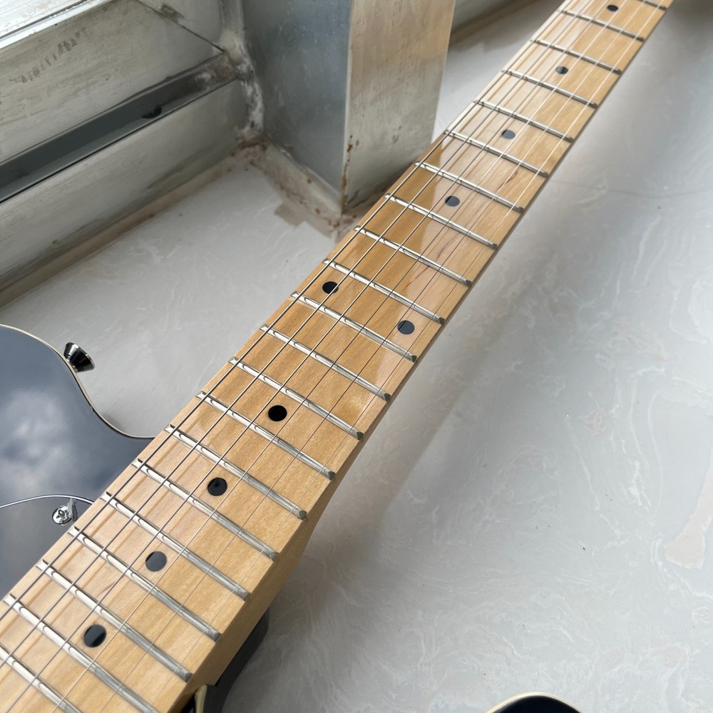 Custom Black TL Electric Guitar Body Solid 6 string Fixed bridge Mahogany Body