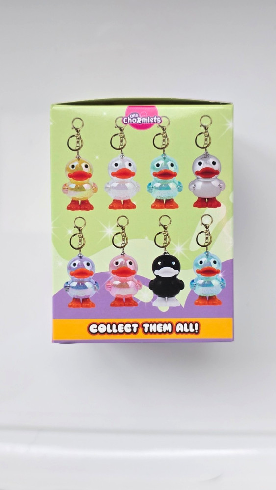 ORB CHARMLETS JUST DUCKY KEY CHAIN! MYSTERY BOX!JUST RELEASED!