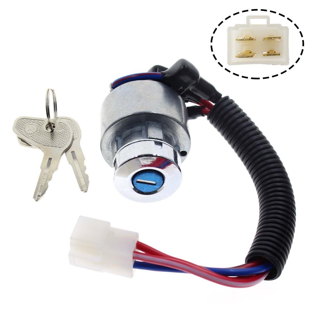 Tractor Ignition Starter Switch Lock with Two Keys for TC020-31822