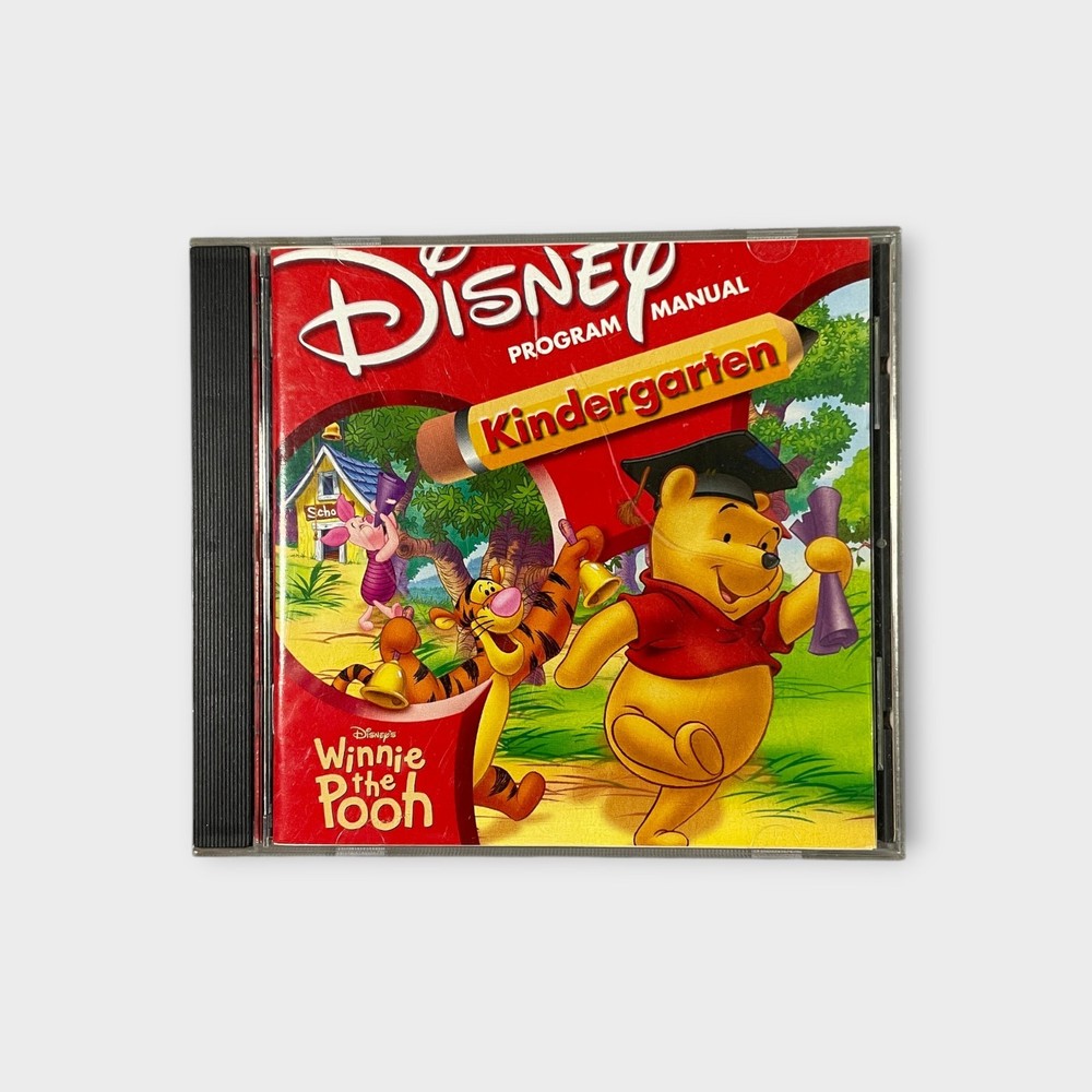 Disney's Winnie the Pooh Kindergarten CD-ROM PC Software Education Program