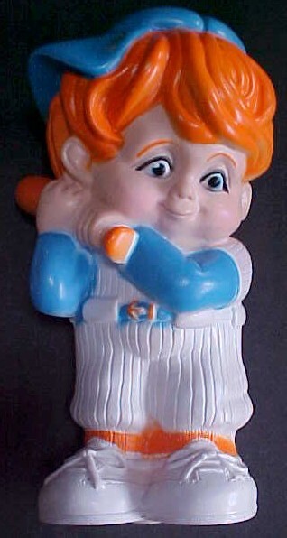 Baseball Player Coin Bank + Baseball Candy Container