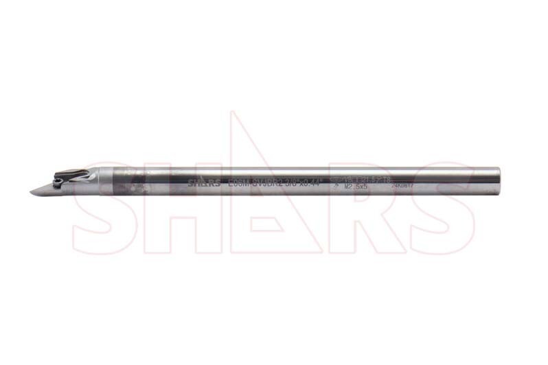 SHARS 3/8" RH SVJBR Coolant Through Indexable Solid Carbide Boring Bar VBMT S]