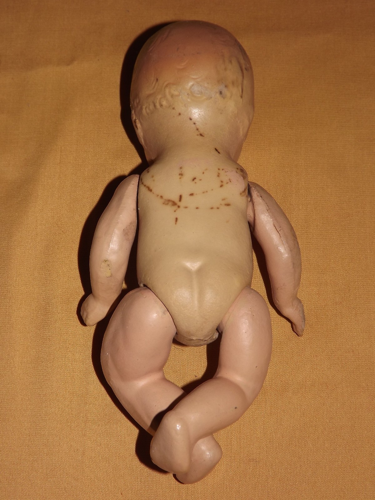 VINTAGE TOY 9" HIGH COMPOSITE BABY DOLL IN SUNSUIT