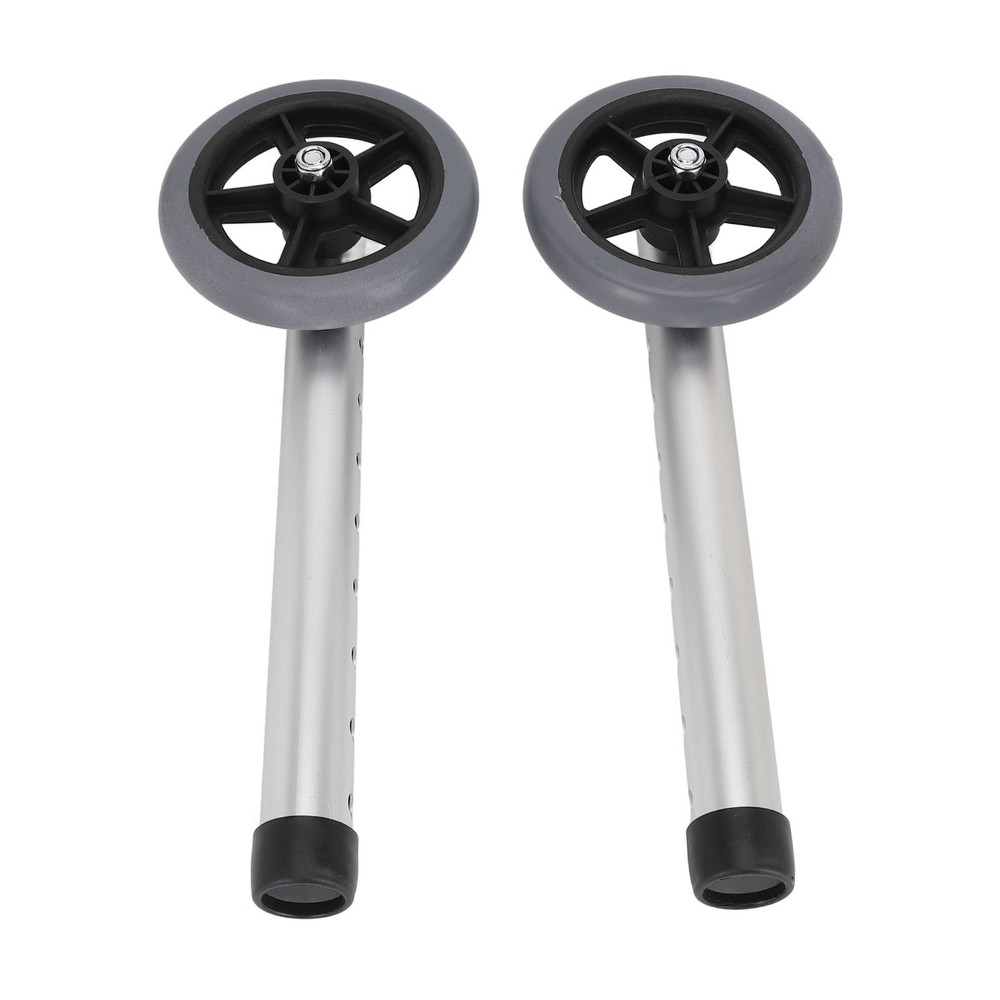 2Pcs Adjustable Walker Wheels For Elderly Mobility Aid Accessories