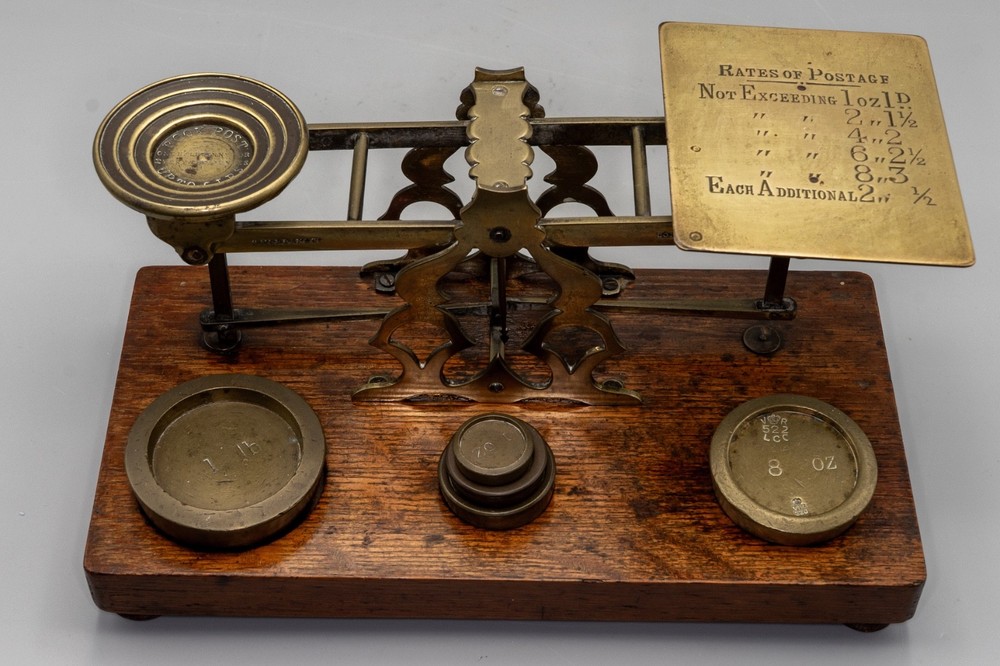 Victorian Postal Scales by Samson Mordan & Co