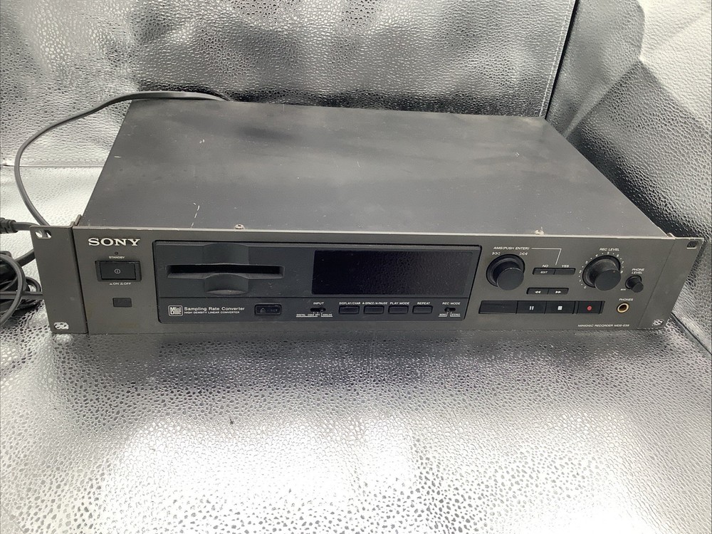 Sony MDS-E58 Minidisc Player Recorder MD Deck Rackmount