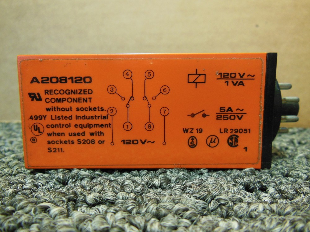 ScanTimer A208120 0.15 sec. - 6 sec. 120V