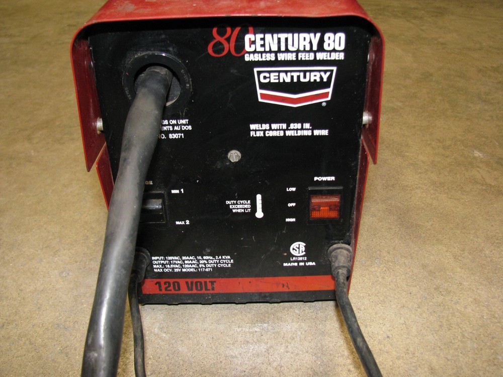 Century 80 MIG Welder 115volt