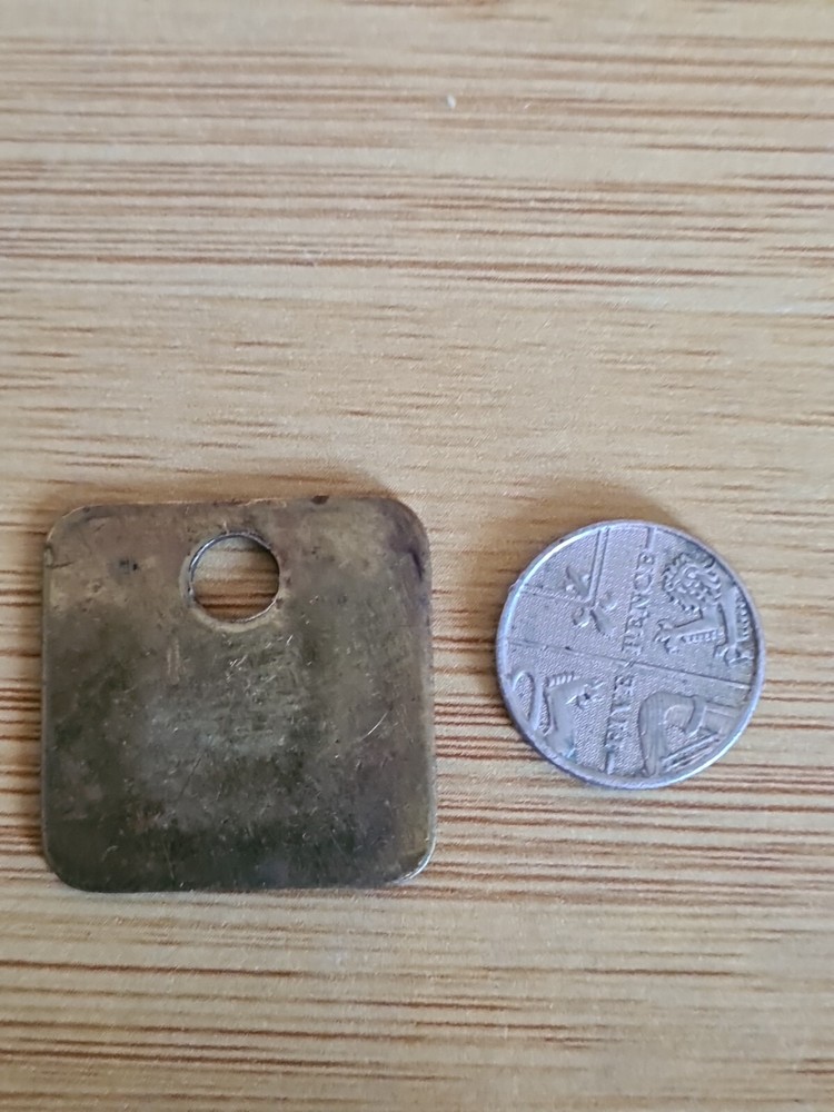 Arkwright Colliery Pit Check Token Mining Membrobilia 86