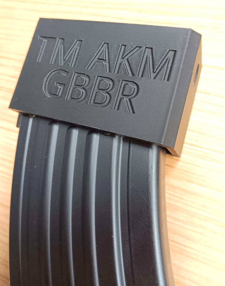 Airsoft TM AKM GBBR Speedloader Adapter (Black)