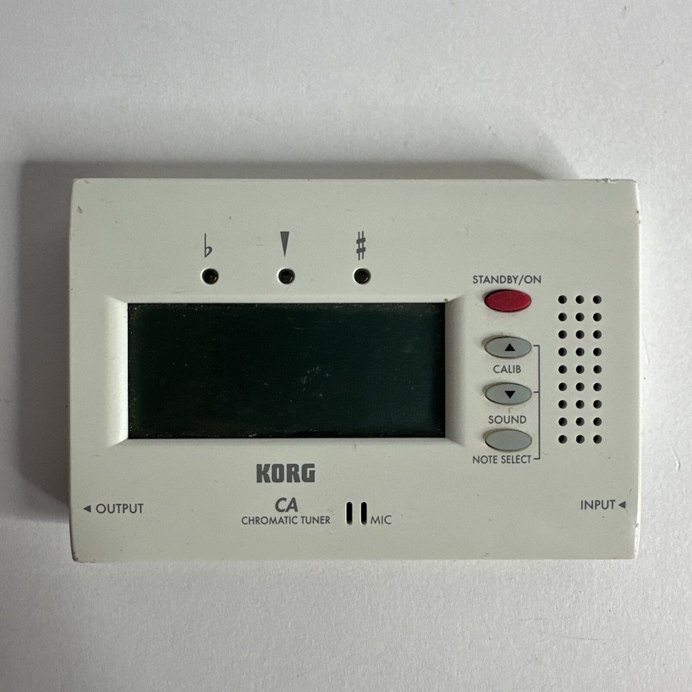 KORG Solo Tuner Chromatic CA-40 Multi Instruments Tuner - TESTED/WORKING Good.