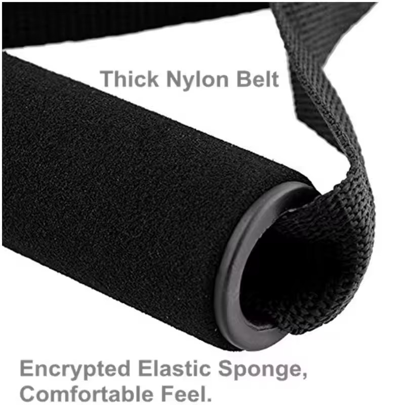 Heavy Duty Exercise Handles, Gym Cable Handles for Cable Machine Attachments, D