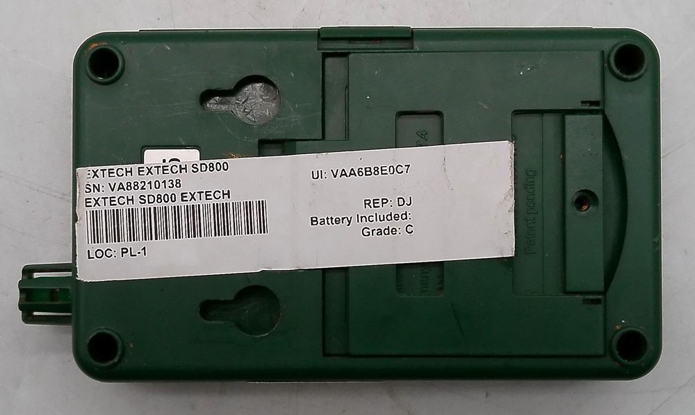 EXTECH SD800 CO2/HUMIDITY/TEMPERATURE DATALOGGER