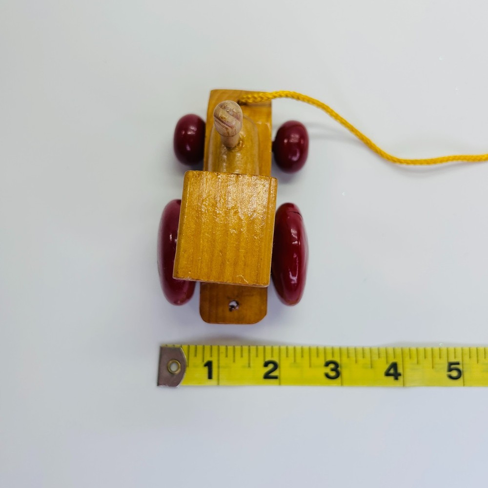 Neiman Marcus Wooden Train Engine Pull Toy