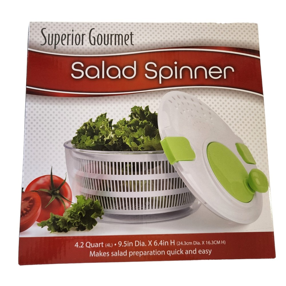 Manual Salad Spinner 3pcs  4.2 Quart