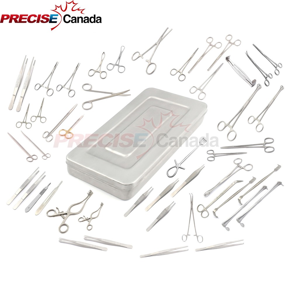 54 Pcs General Surgery Pack Surgical Instruments DS-1468