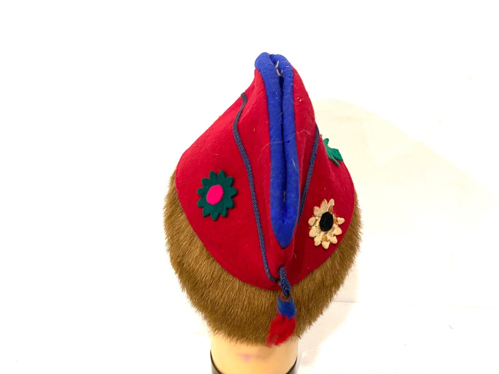 OLD KEPI CAP CAP BERET MILITARY OR CONSCRIPT VINTAGE COSTUME