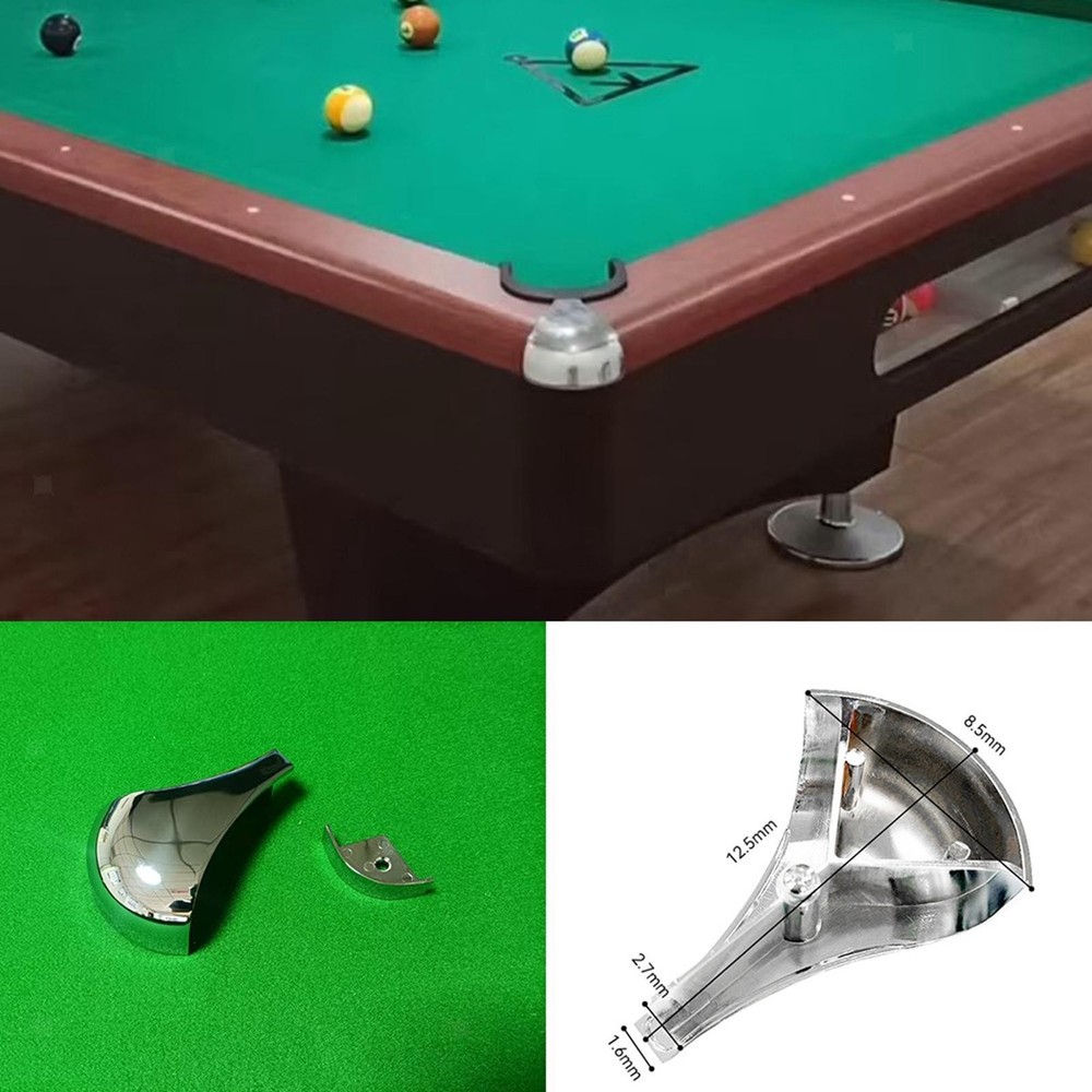 Pool Table Metal Corner Billiard Table Corner Plate Pool Table Corner Protector