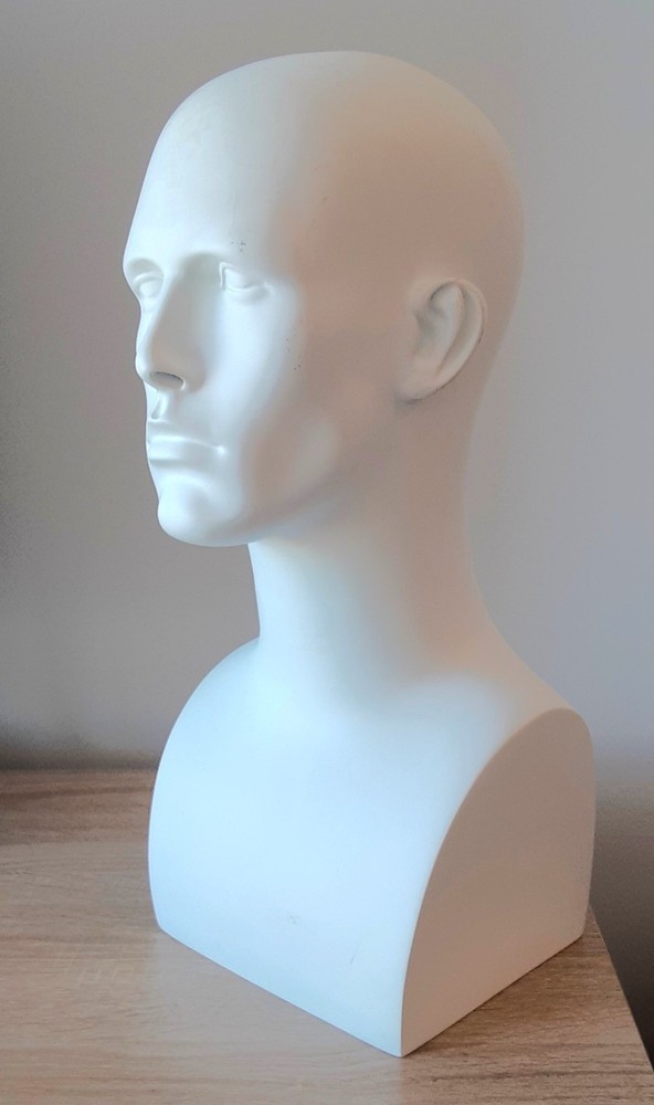 Male Mannequin Display Head