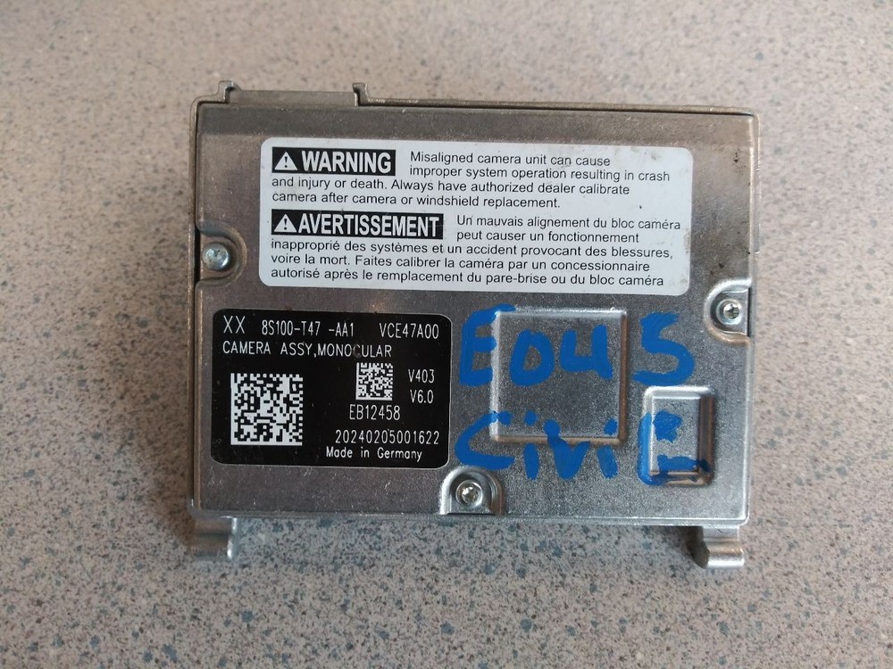 2024 Honda Civic Windshield Camera/Projector