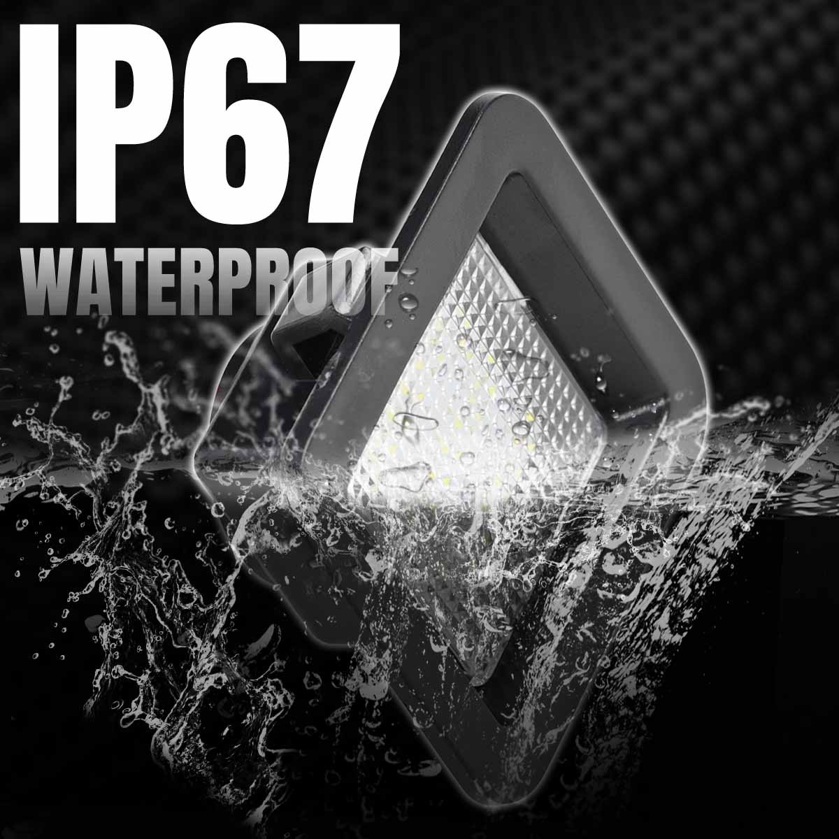 LED White License Plate Bumper Rear Tag Lights For Ford F-150 F150 Pickup 15-20