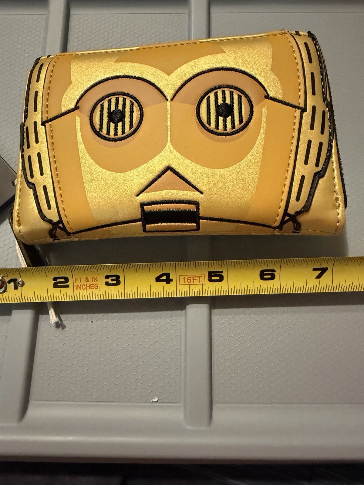 Loungefly Star Wars C-3PO 2022 Anaheim Celebration Exclusive Wallet 3cpo