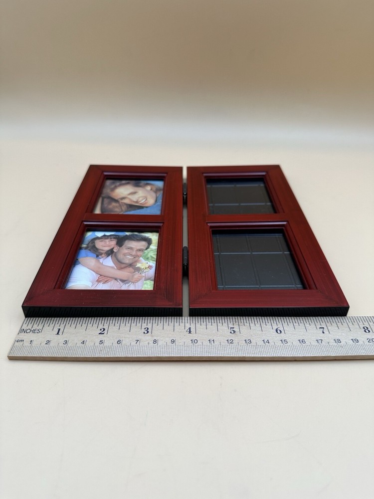 Jordan Mark Frame & Clock, & Separate Matching Stand Up Multi Frame