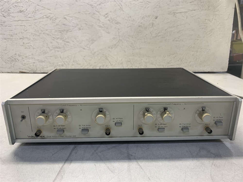 WAVETEK DUAL HI/LO FILTER MODEL 442