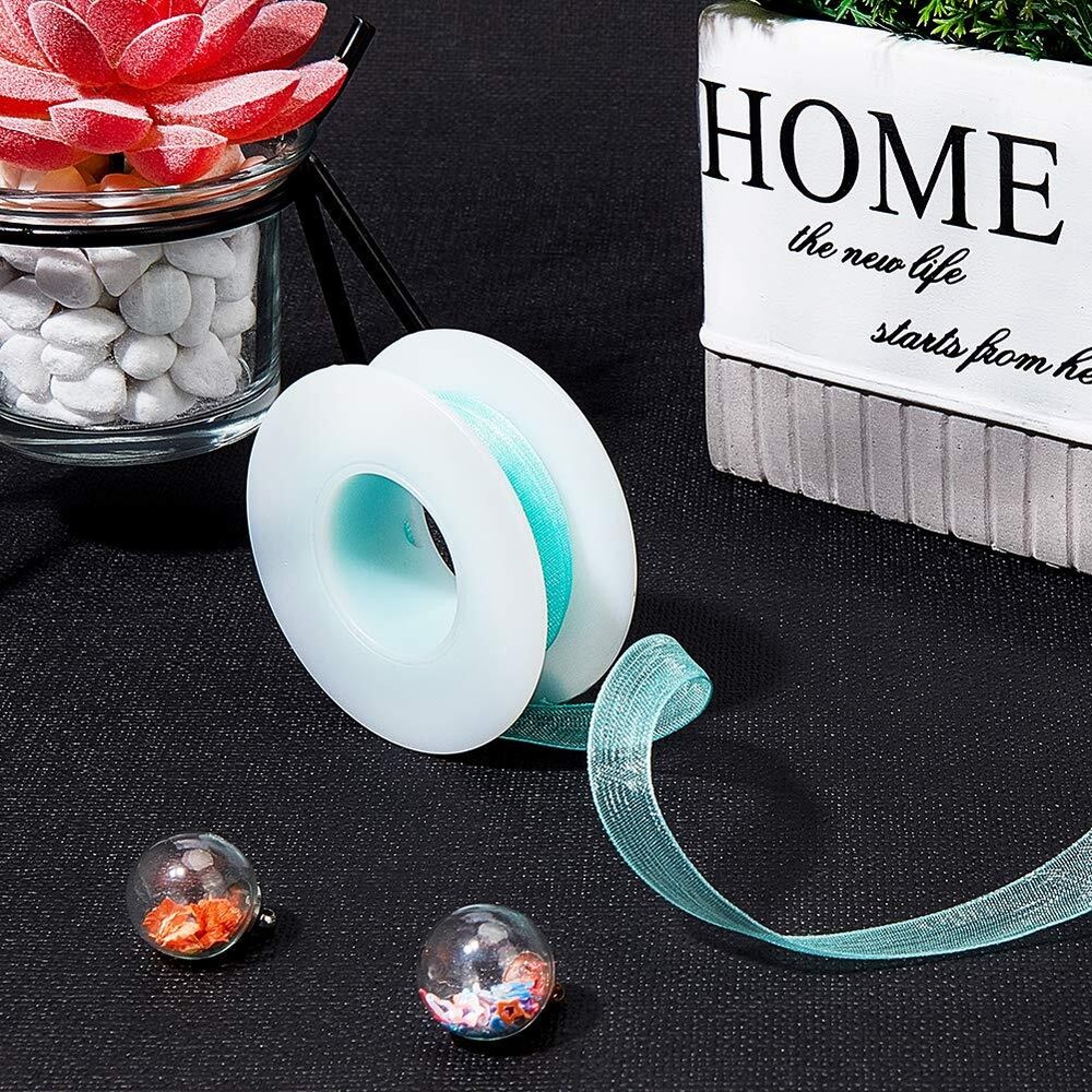 20 Pack Empty Spool, Plastic Ribbon Spools Wire Weaving Bobbins Empty Thread ...