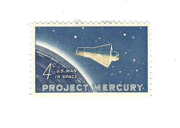 STAMP US SCOTT 1193 "Project Mercury" 4 CENT 1962 MNG