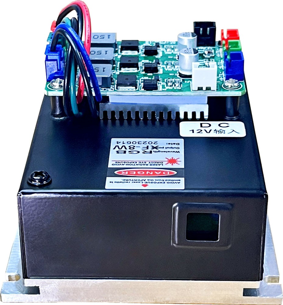 RGB 6W Semiconductor Laser Source Solid-state Pumped Laser Head Stage Laser