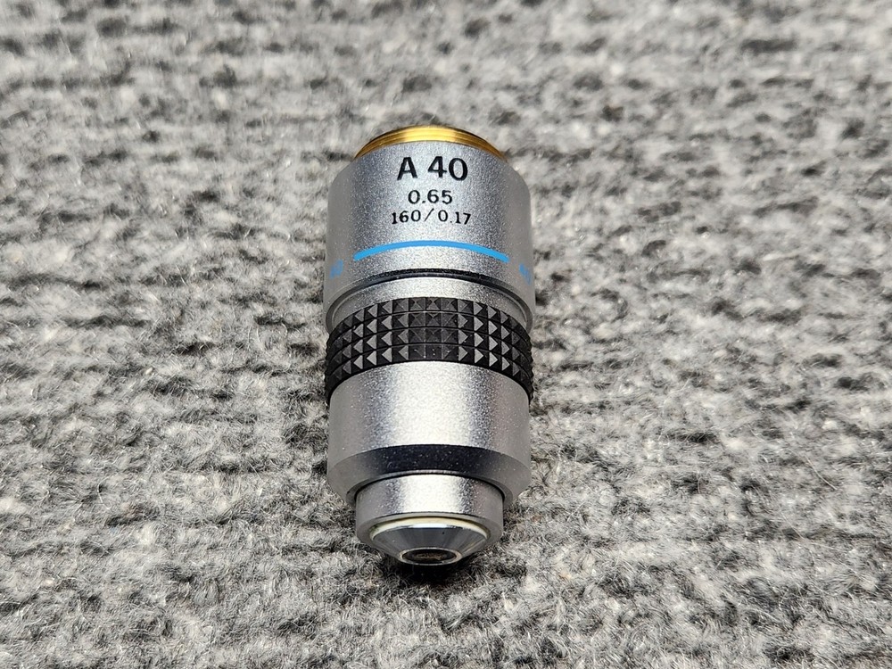 Olympus A 40 A40 0.65 160/0.17 Microscope Objective Lens