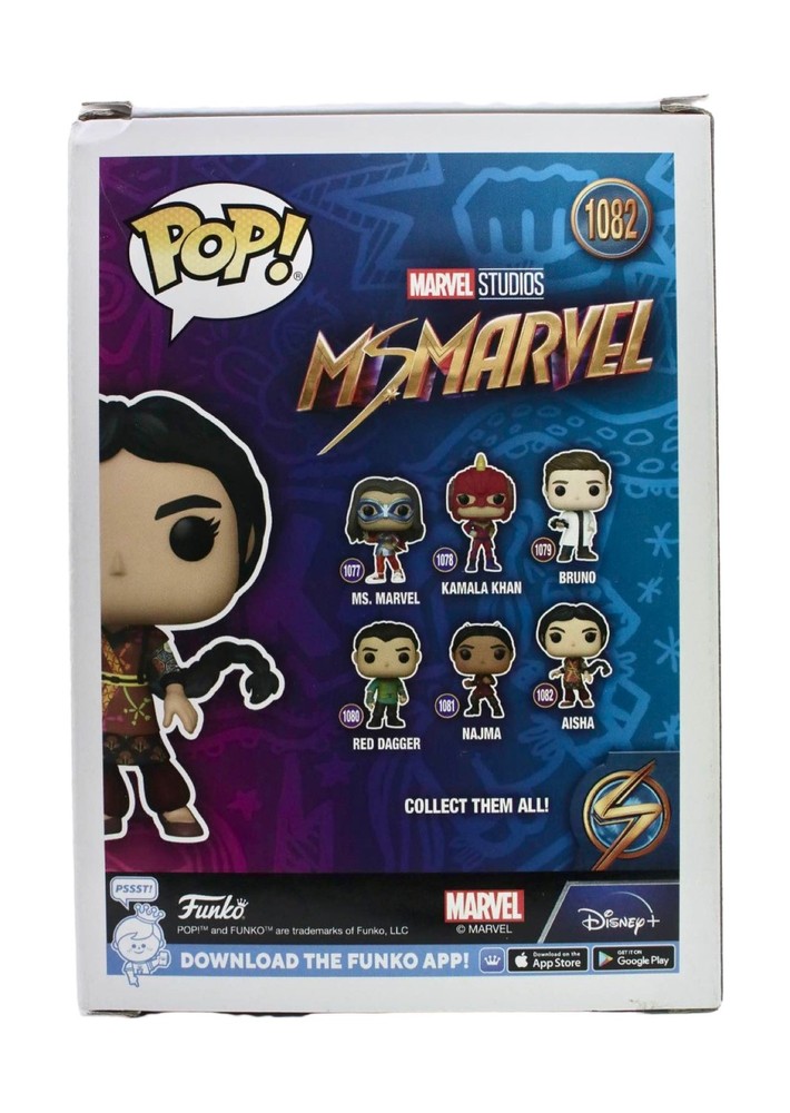 Funko Pop! Marvel Ms Marvel Aisha #1082 Figure