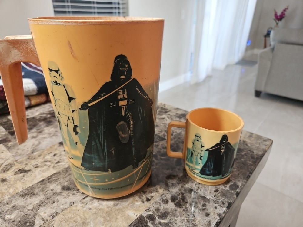 Star wars Plastic Pitcher And Cup